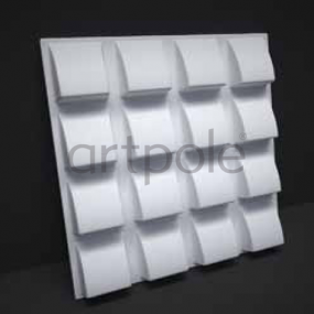 Гипсовая 3D-панель из коллекции  Tile